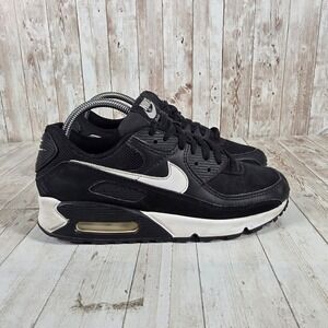 Nike Air Max 90 Womens Black White Sneakers CQ2560-001 Size 8.5
